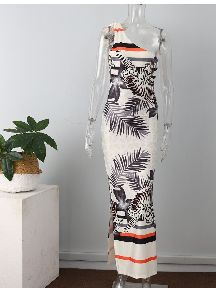 Kaila One Shoulder Dress