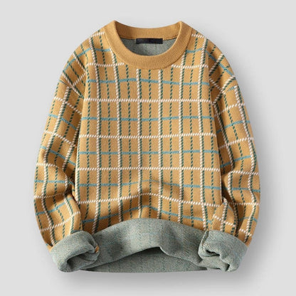 Sky Madrid Apex Plaid Sweater
