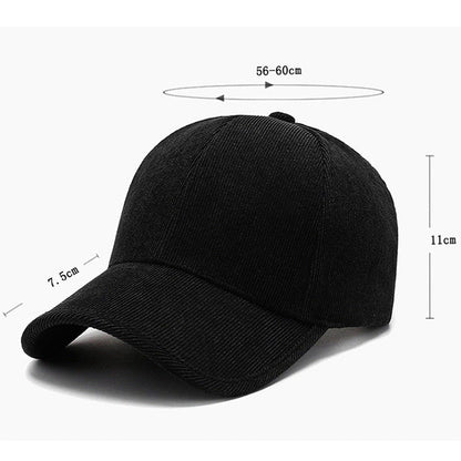 Sky Madrid Corduroy Baseball Cap