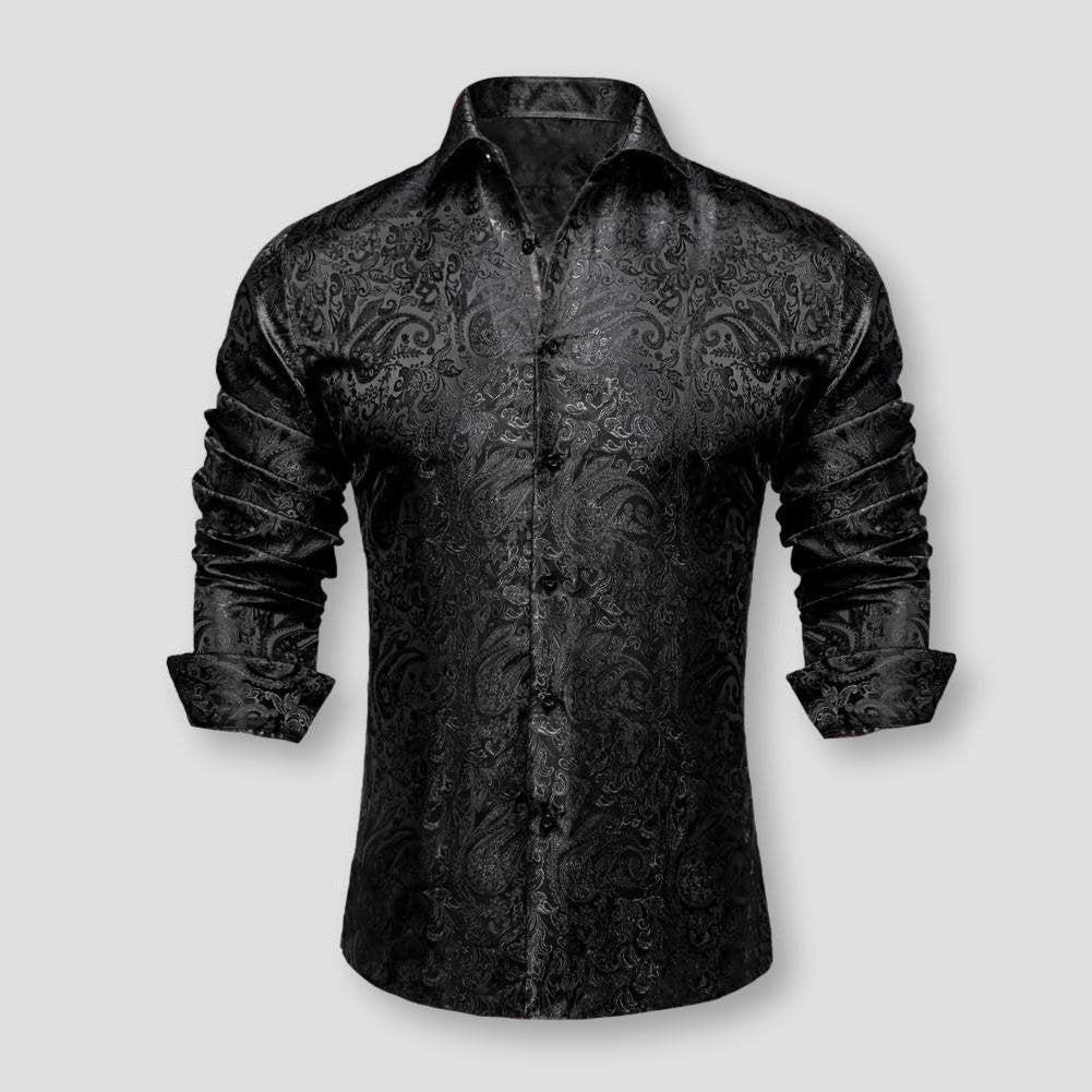 Sky Madrid Cornelius Silk Shirt