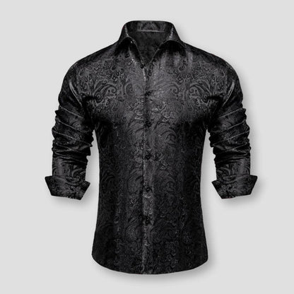 Sky Madrid Cornelius Silk Shirt