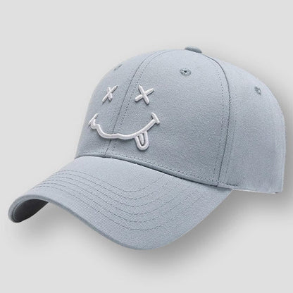 Sky Madrid Darrington Smile Face Cap