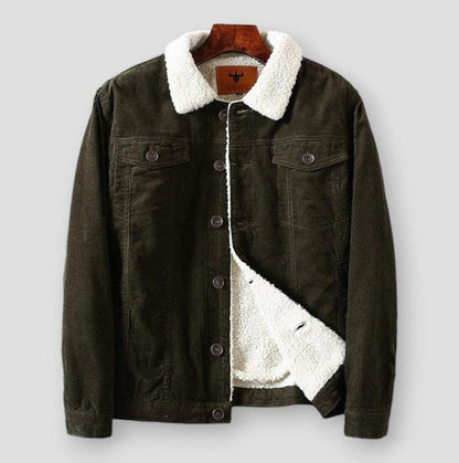 Sky Madrid Durham Corduroy Fleece-Lined Jacket