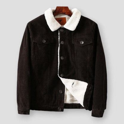 Sky Madrid Durham Corduroy Fleece-Lined Jacket