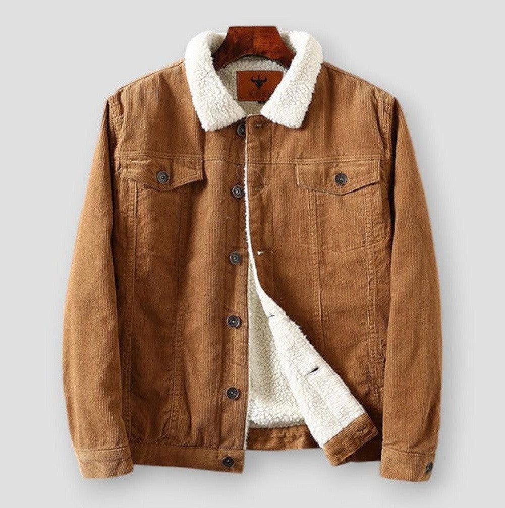 Sky Madrid Durham Corduroy Fleece-Lined Jacket
