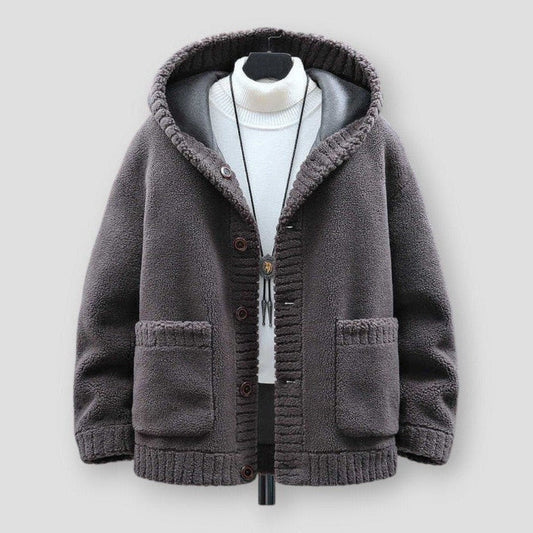 Sky Madrid Easton Premium Fleece Hooded Jacket