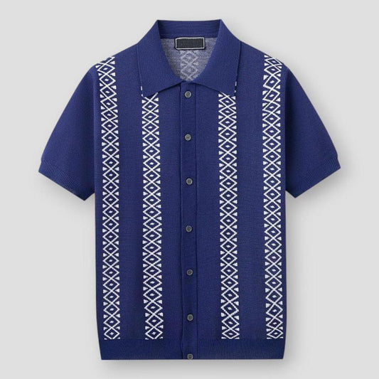 Sky Madrid Emporia Knitted Polo Shirt