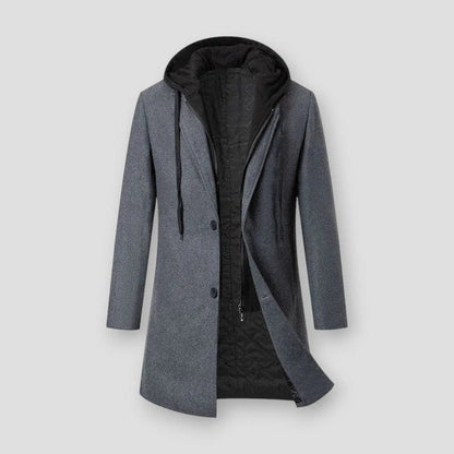 Sky Madrid Glendale Hooded Trench Coat
