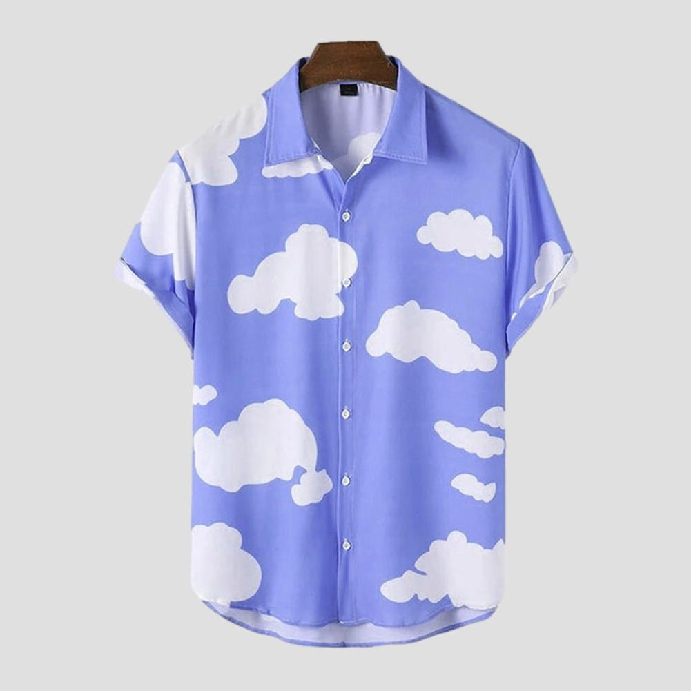 Sky Madrid Graphic Cloud Shirt