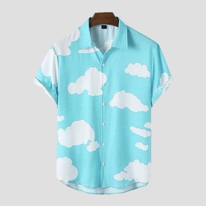 Sky Madrid Graphic Cloud Shirt