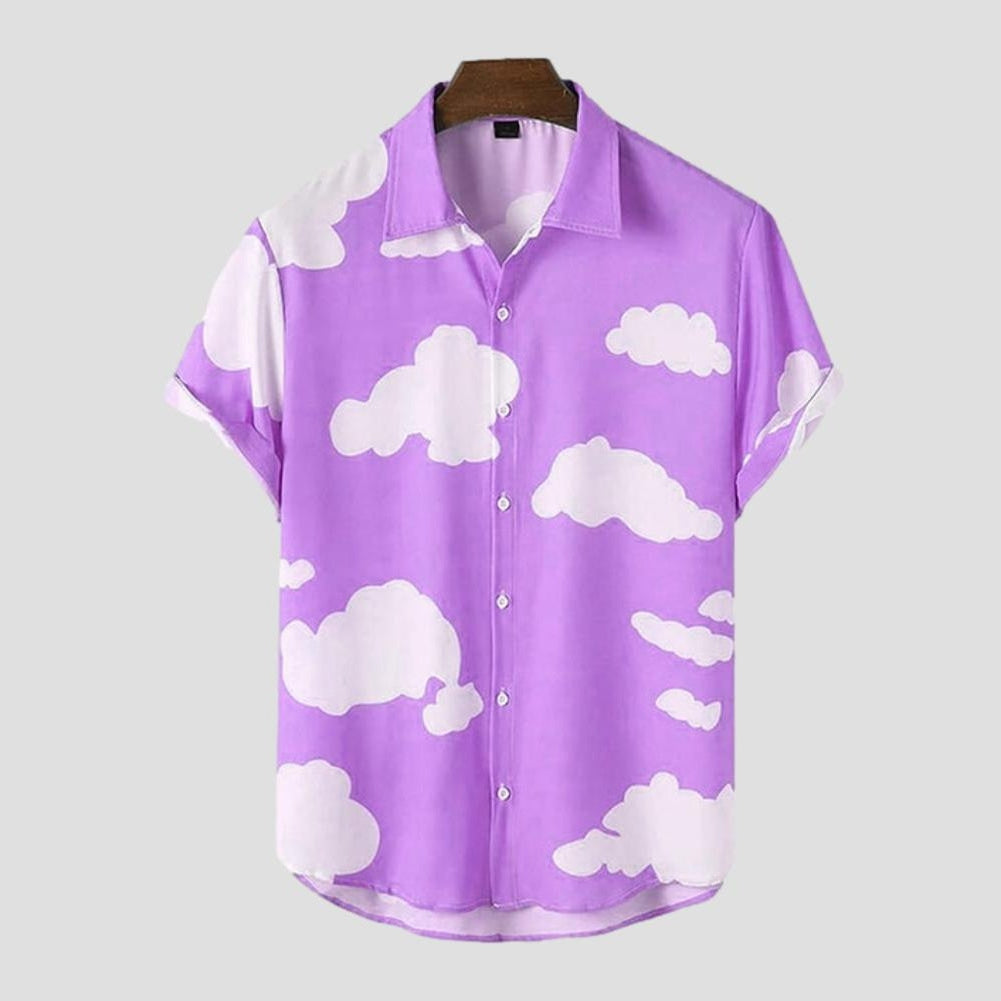 Sky Madrid Graphic Cloud Shirt