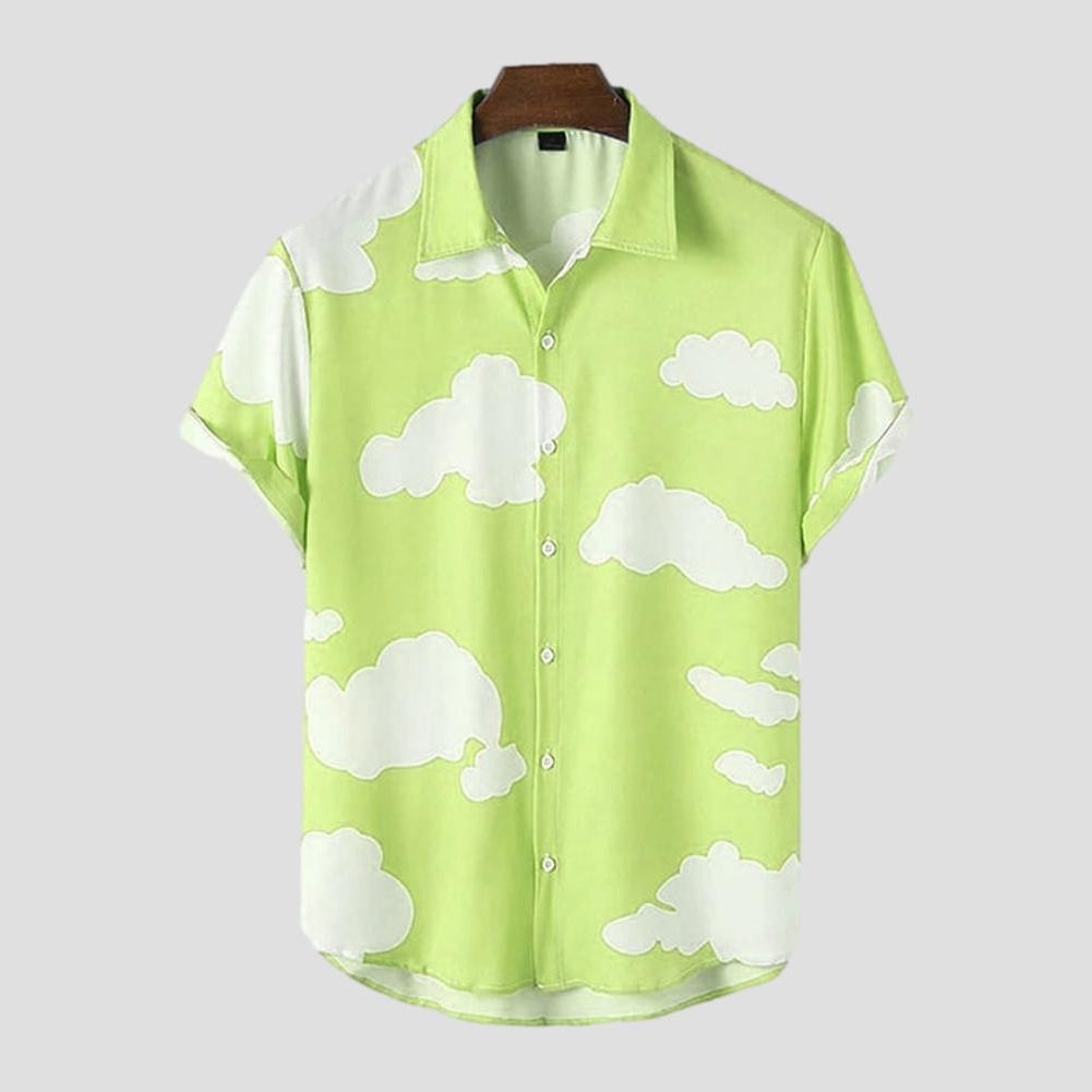 Sky Madrid Graphic Cloud Shirt