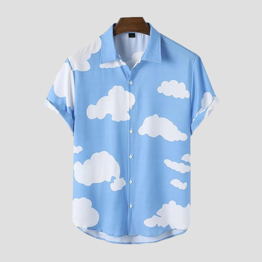Sky Madrid Graphic Cloud Shirt