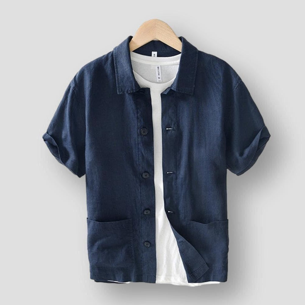 Sky Madrid Halls Linen Shirt