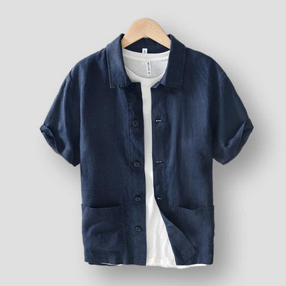 Sky Madrid Halls Linen Shirt