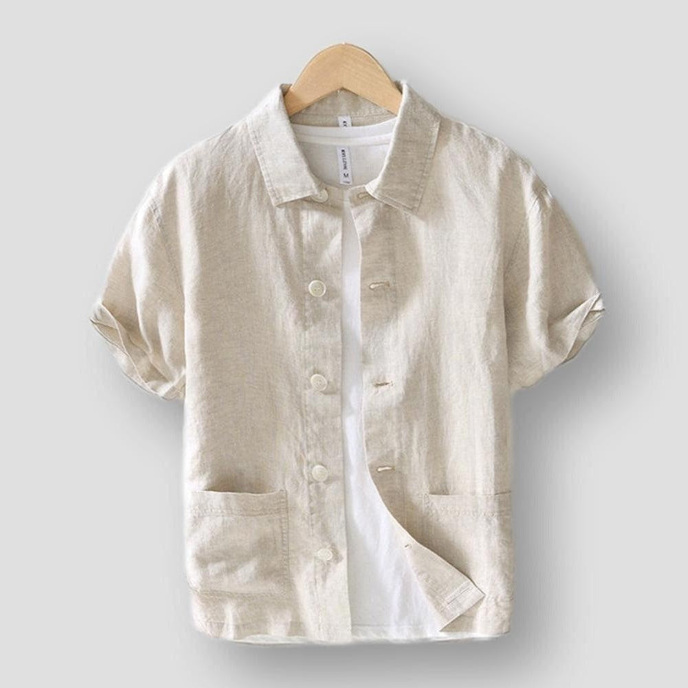 Sky Madrid Halls Linen Shirt