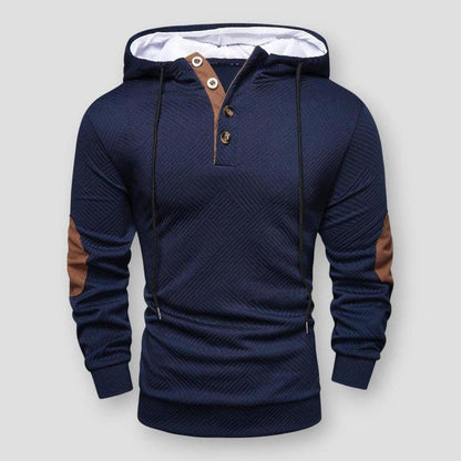 Sky Madrid Herrin Hooded Textured Jacket