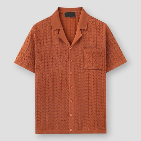 Sky Madrid Littleton Knitted Polo Shirt