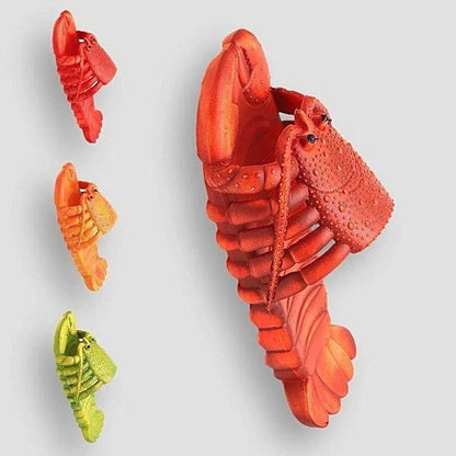 Sky Madrid Lobster Slippers