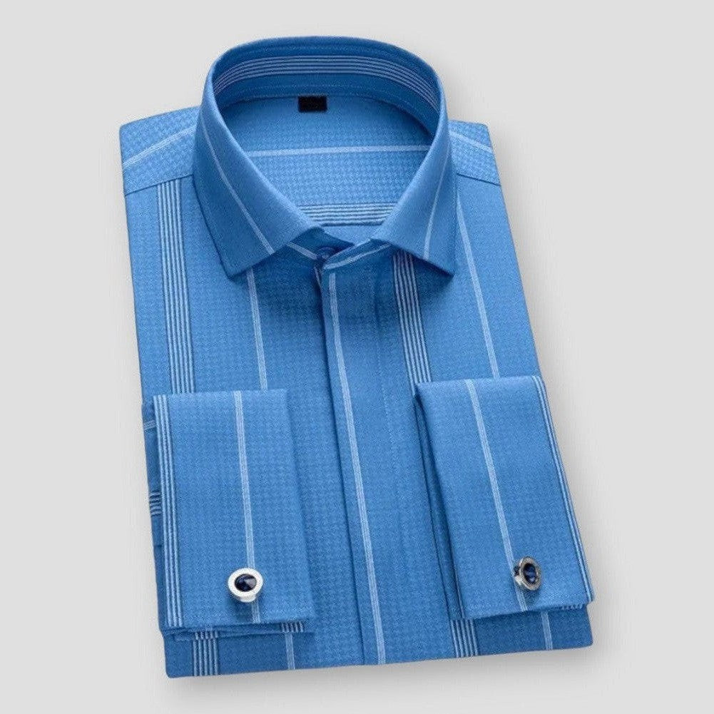 Sky Madrid Meridian Long Sleeve Polo