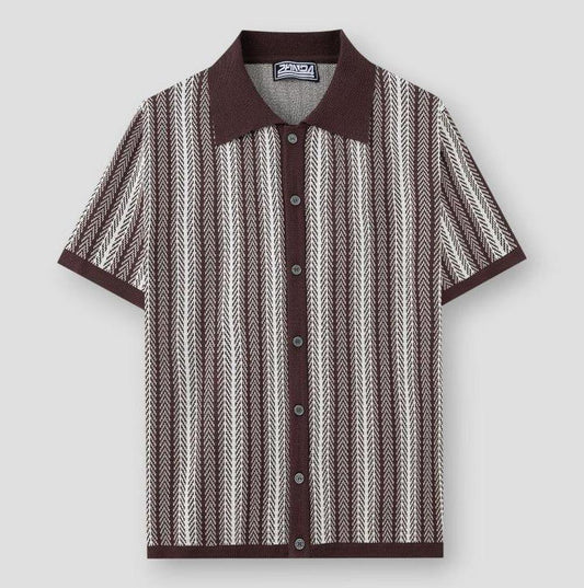 Sky Madrid Milton Knitted Polo Shirt