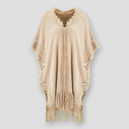 Sky Madrid Olympia Knitted Poncho