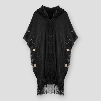 Sky Madrid Olympia Knitted Poncho