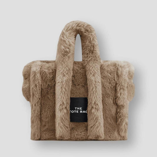 Sky Madrid Plush Tote Bag