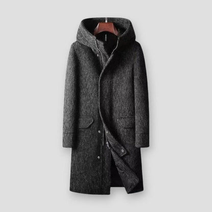 Sky Madrid Towson Hooded Trench Coat