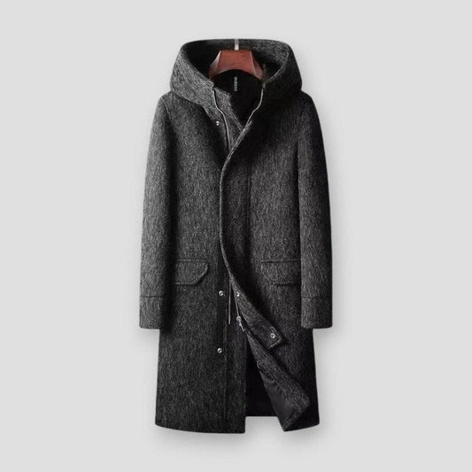 Sky Madrid Towson Hooded Trench Coat