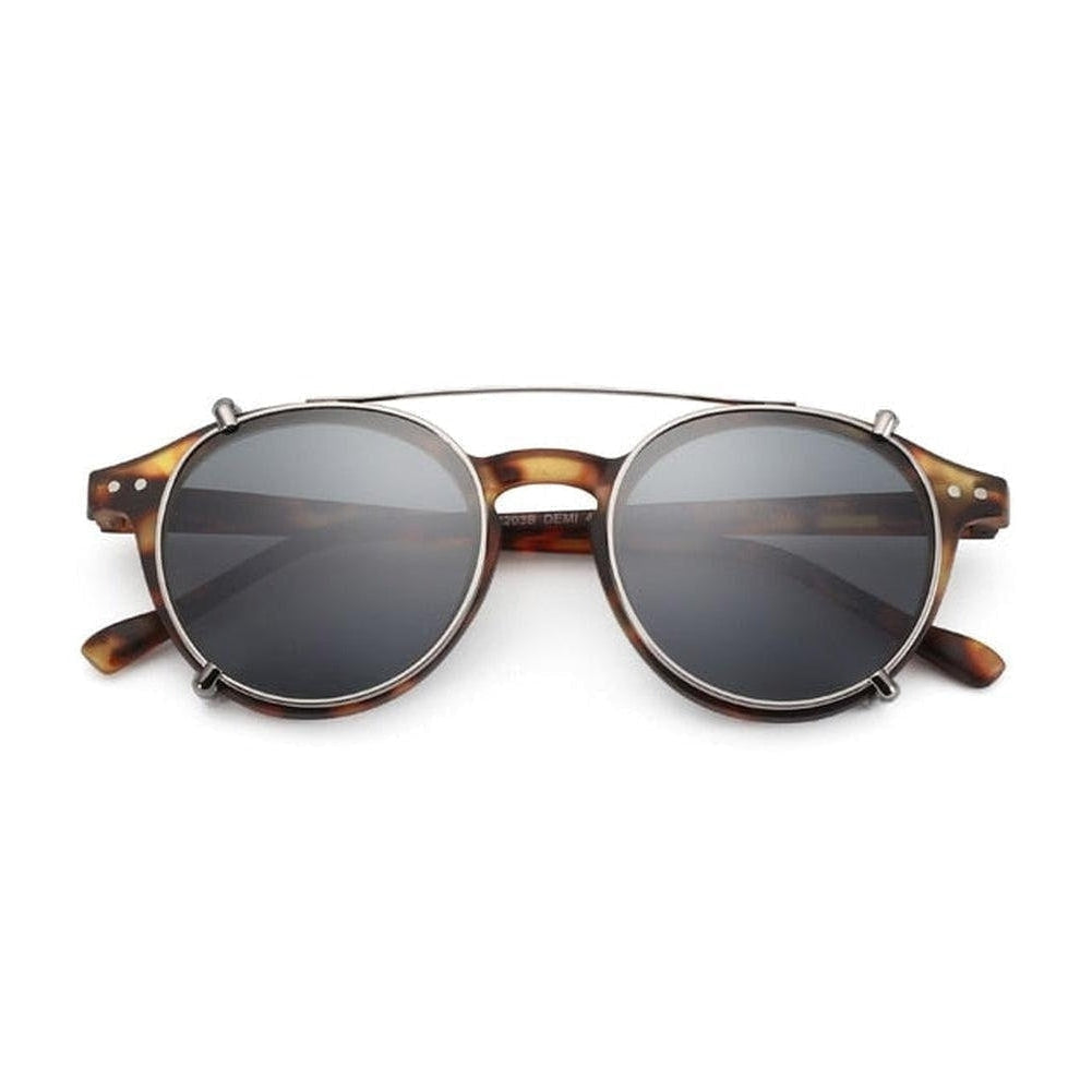 Sky Madrid Valletta Steampunk Retro Sunglasses