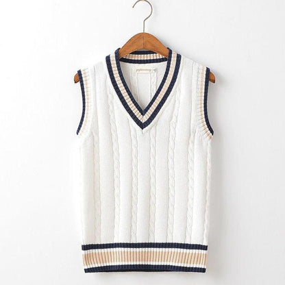 Saint Morris V-Neck Knitted Vest