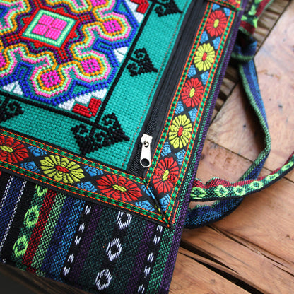 Embroidery Bag Women'S Shoulder Bag  National Style Bag Cross Stitch New Cloth Handbag