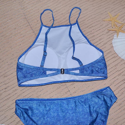 Separate Jean Bikini Swimming Suit