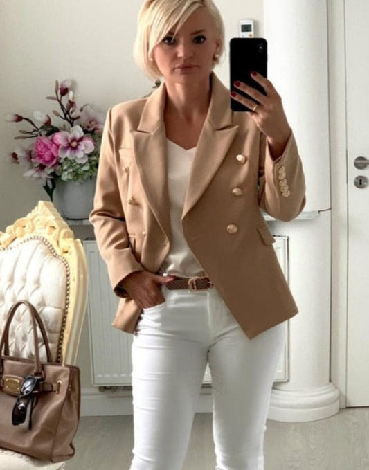 Zinna Beige Blazer