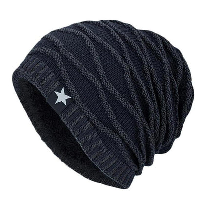 Saint Morris Oversized Knitted Beanie