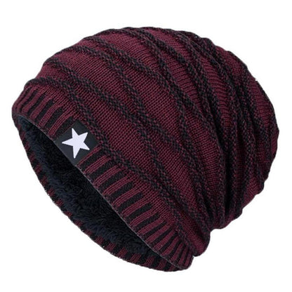 Saint Morris Oversized Knitted Beanie