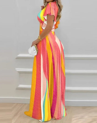 Women Casual Elegant Cocktail Party Prom Luxury Evening Chic Formal Occasion Dresses Split Dance Split Maxi Gala Dress Clothes