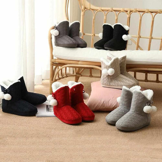 Sky Madrid Indoor Plush Slippers