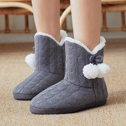 Sky Madrid Indoor Plush Slippers