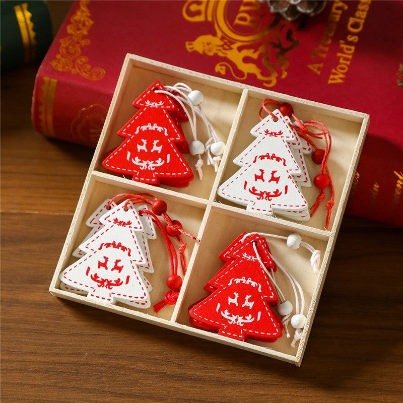 Cartoon Pendant With Wooden Box Packaging