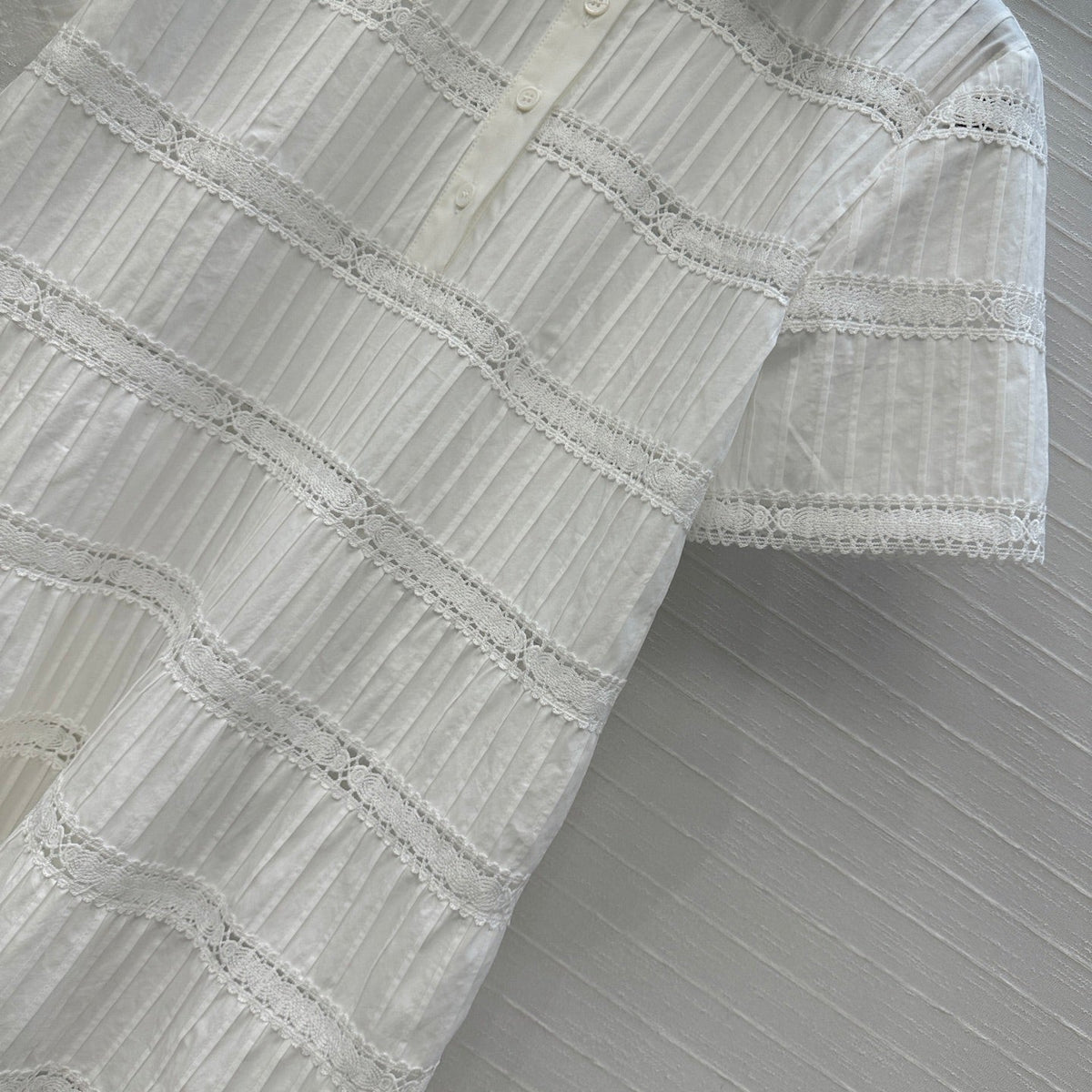 Celine 25 Shirt dress White Cotton