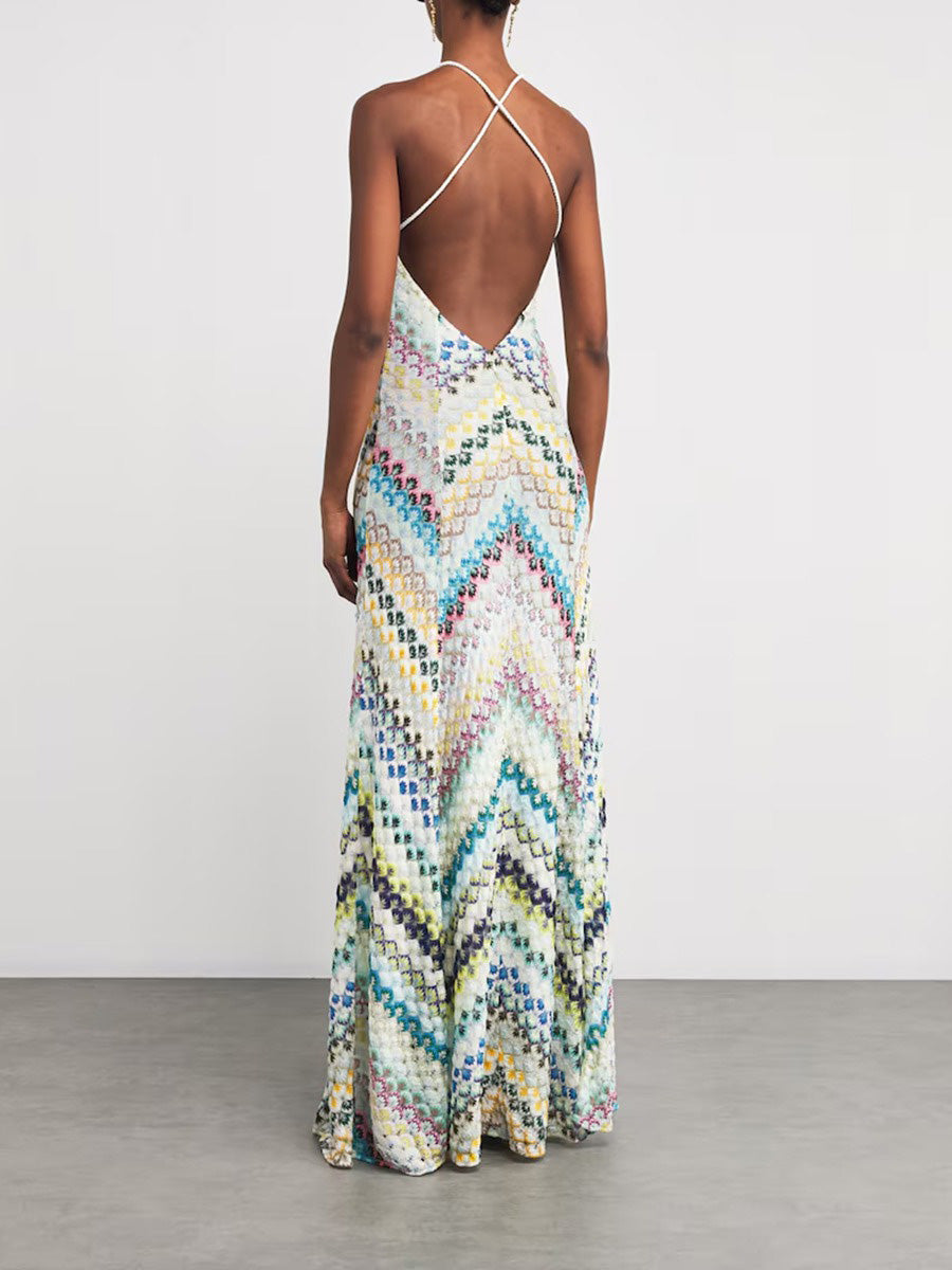Georgia Bohemian-style Bodycon Maxi dress