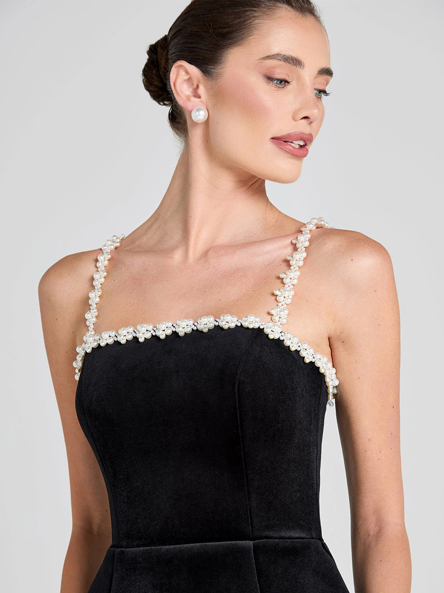Eileen Mini Dress In Black