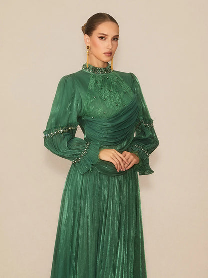 Annalise Maxi Dress In Green