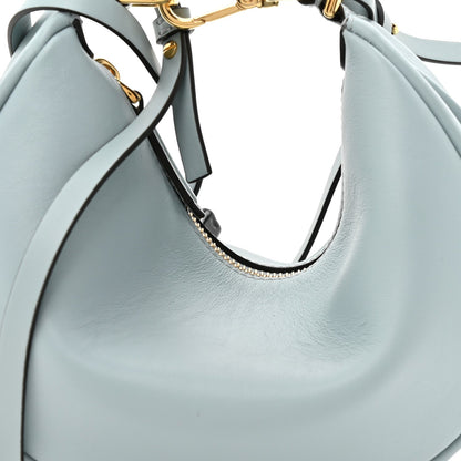Vitello Grace Matte Mini Fendigraphy Hobo Bag Anice