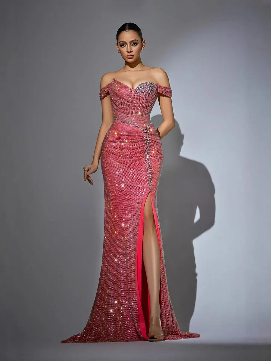 Marisol Sweetheart Neckline Maxi Dress