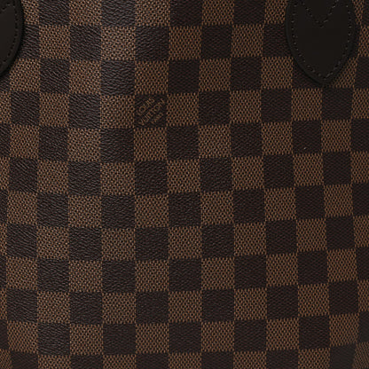 Damier Ebene Neo Neverfull MM Rose Ballerine