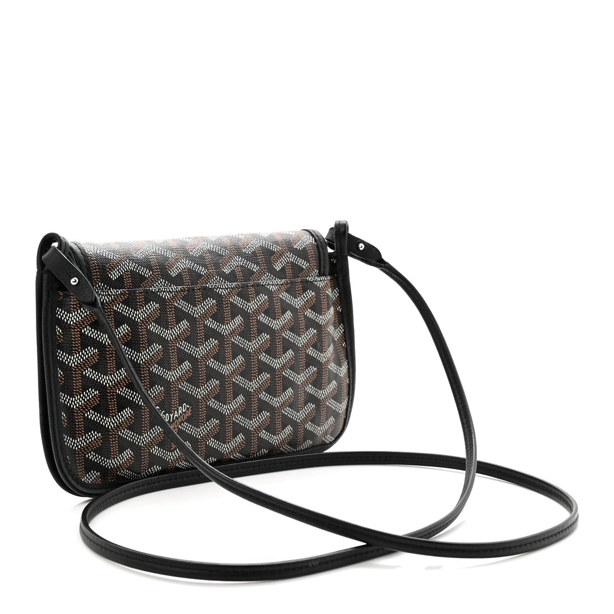 Goyardine Plumet Wallet Clutch Black