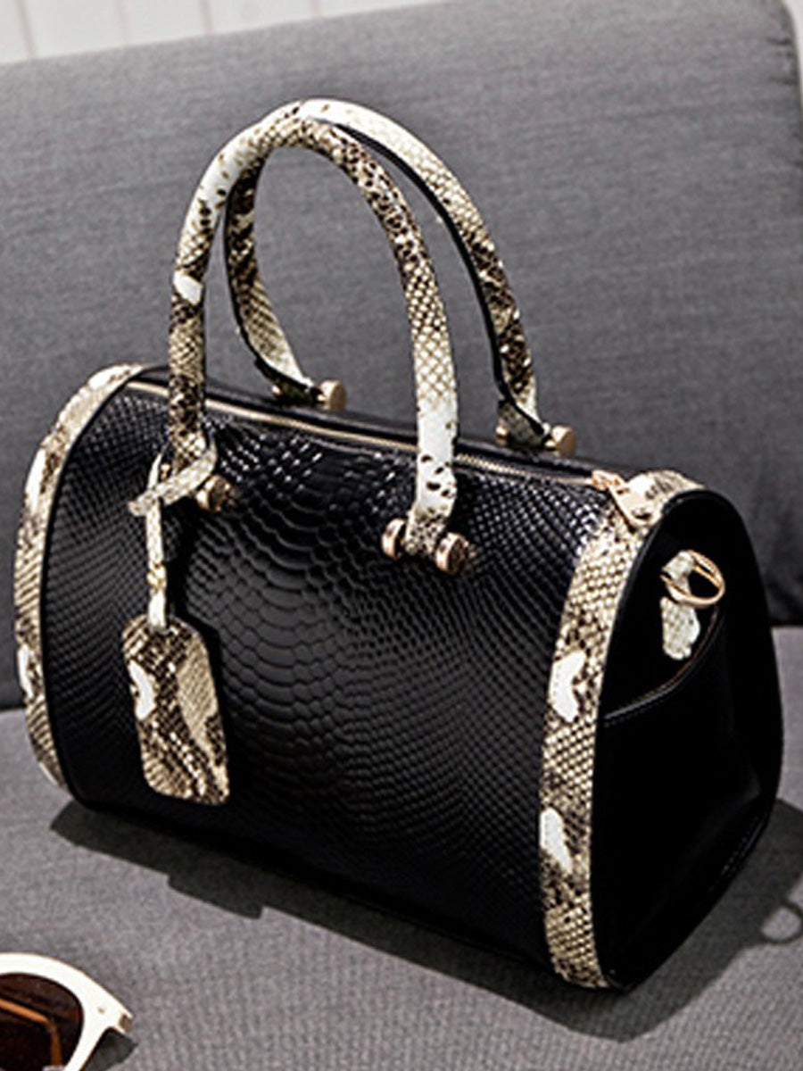 Victoria Snakeskin Handbag